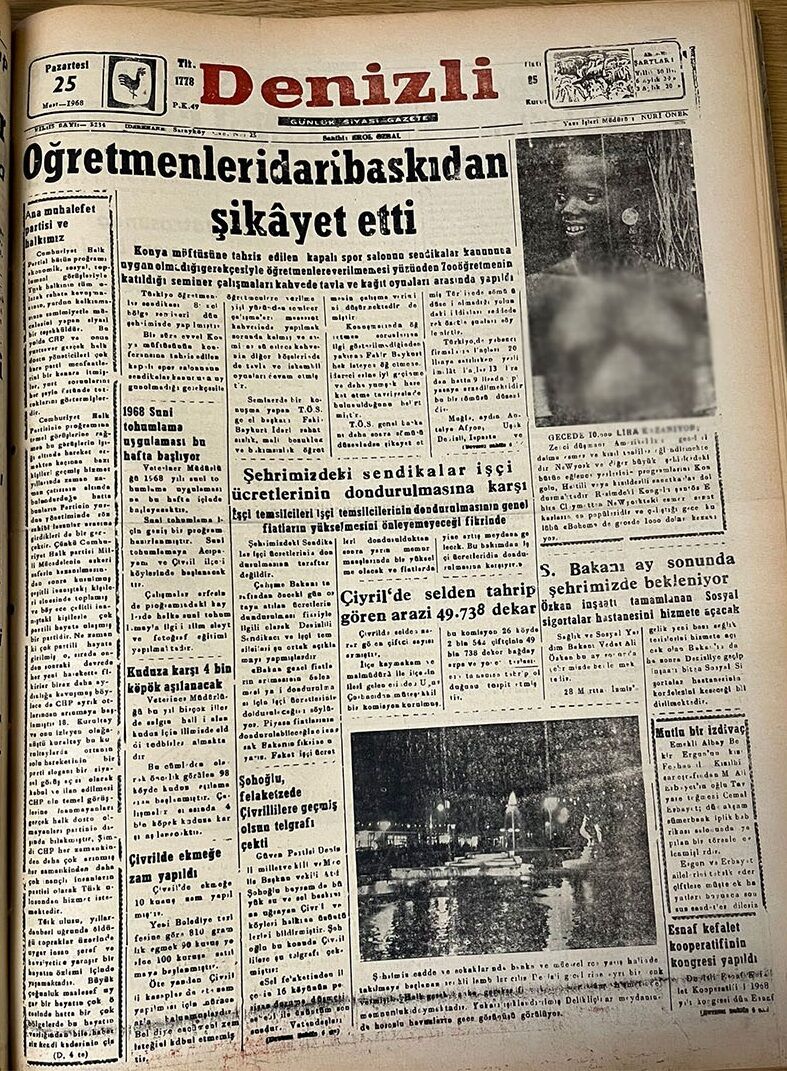 Denizli Haber Tarıhte 25 Martpsb