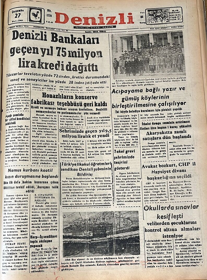 Denizli Haber Tarıhte 27 Mart