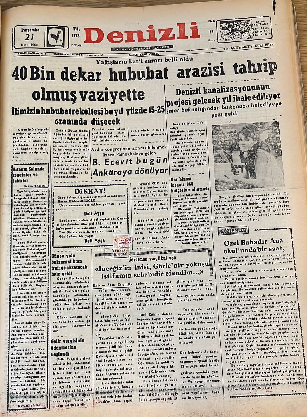 Denizli Haber Tarihte Bugün 21 Mart-1