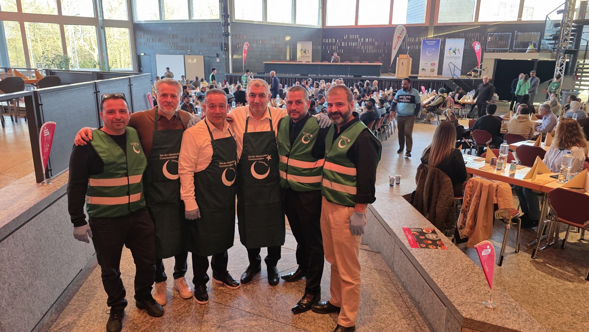 Di̇ti̇b Ve İslamrat'tan Leverkusen'de Büyük Iftar Buluşması (4)