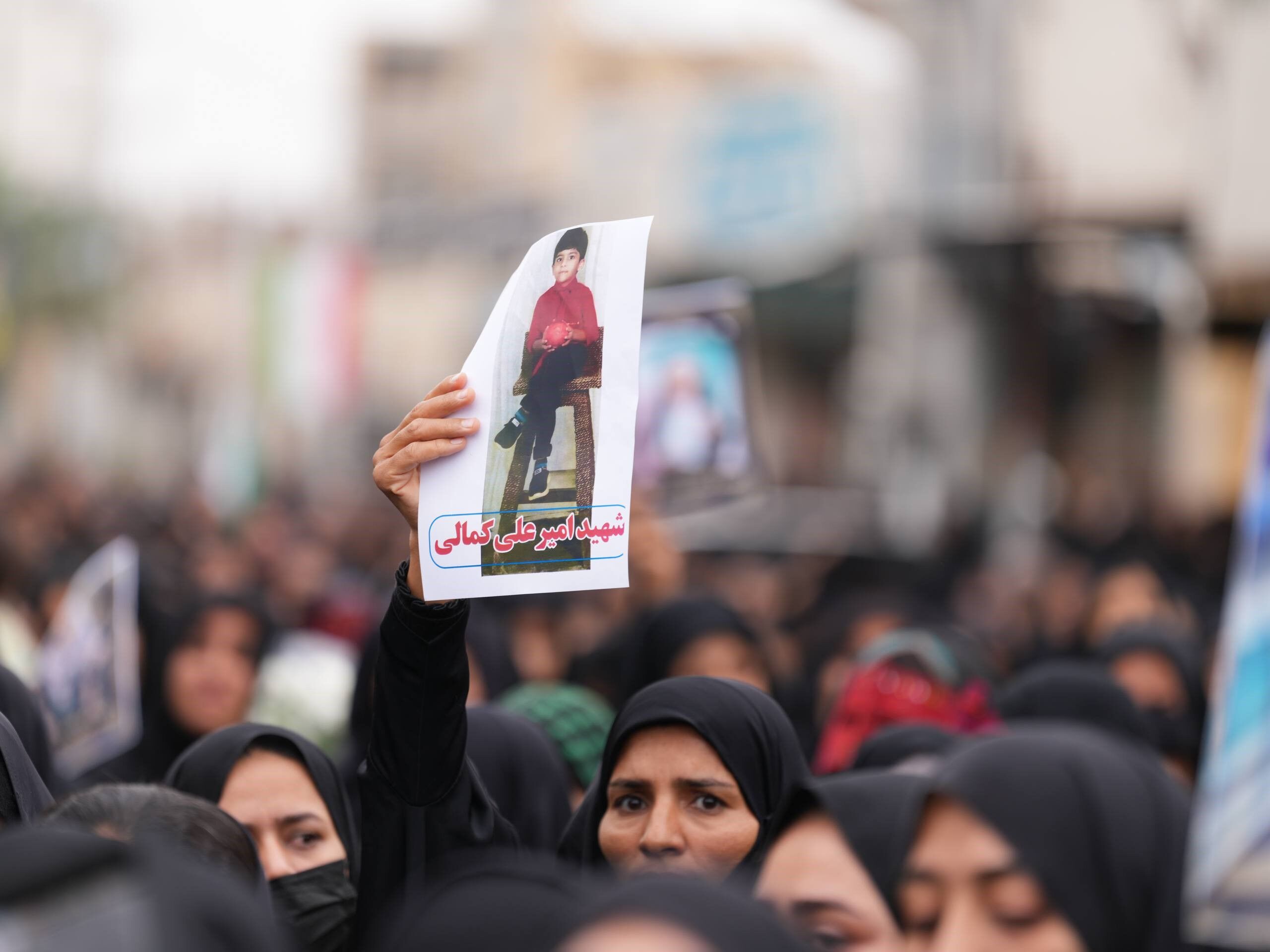 İran'daki Okul Saldırısında Ölen Onlarca Kız Öğrenci Için Cenaze Töreni Haber (3)