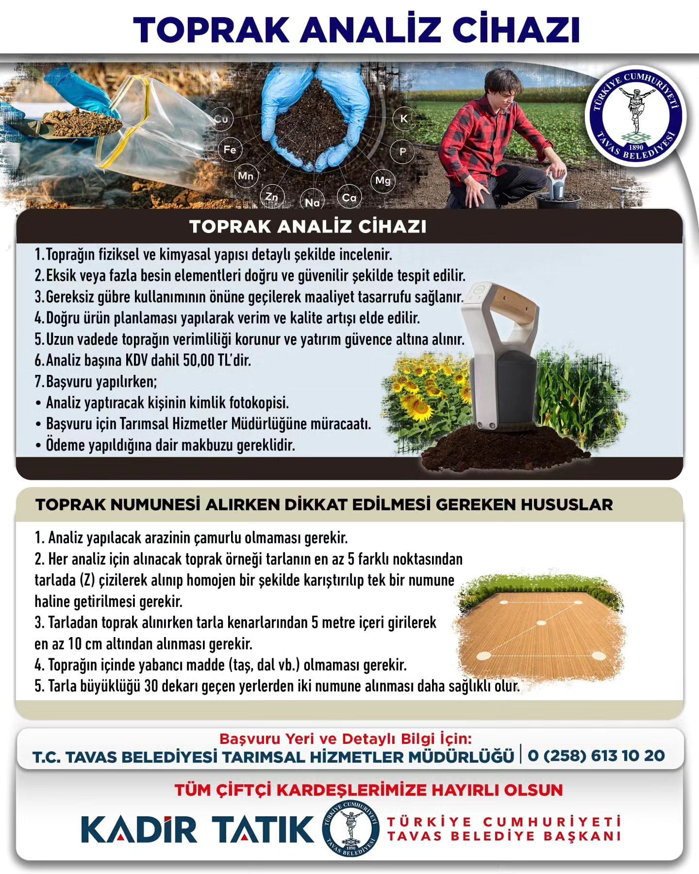 Tavas’ta Toprak Analizi Seferberliği İşte Başvuru Şartları Ve Dikkat Edilmesi Gerekenler (2)