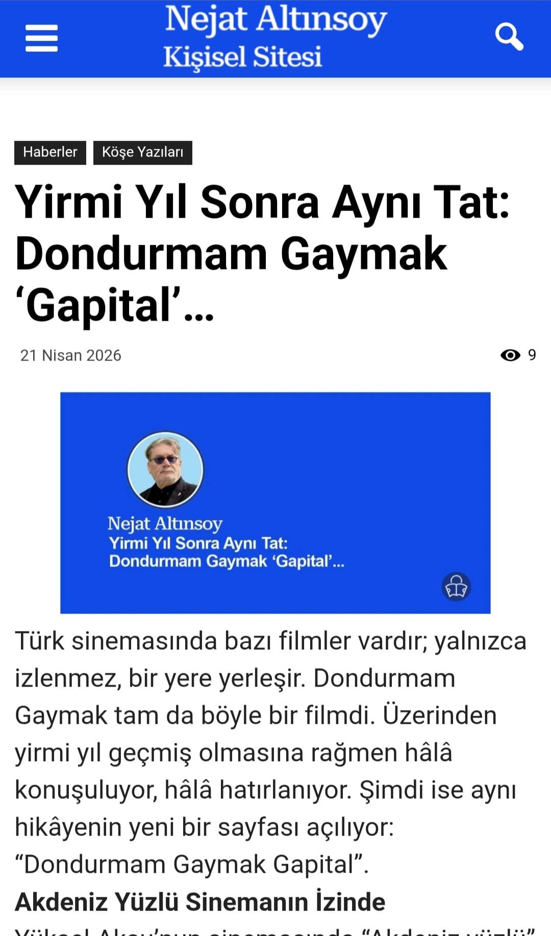 Denizli Ahber Kaya Köşe Gaymak5