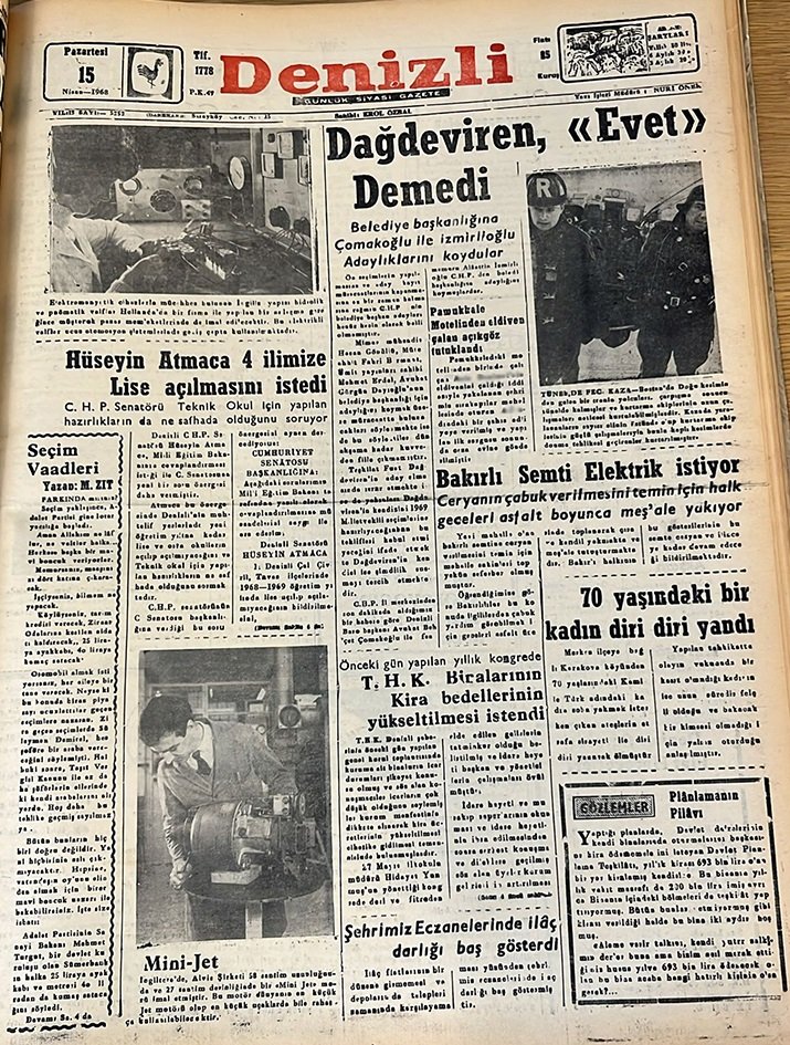 Denizli Haber 15 Nisan