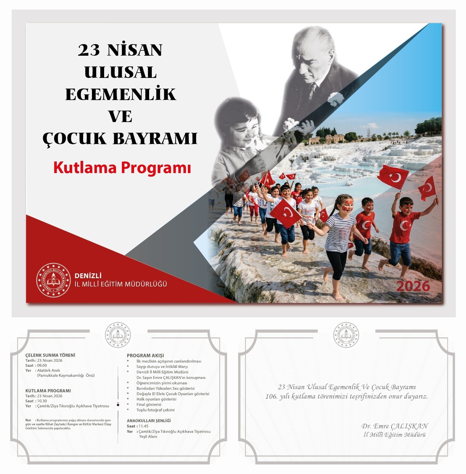 Denizli Haber 23 Nisan Kutlama