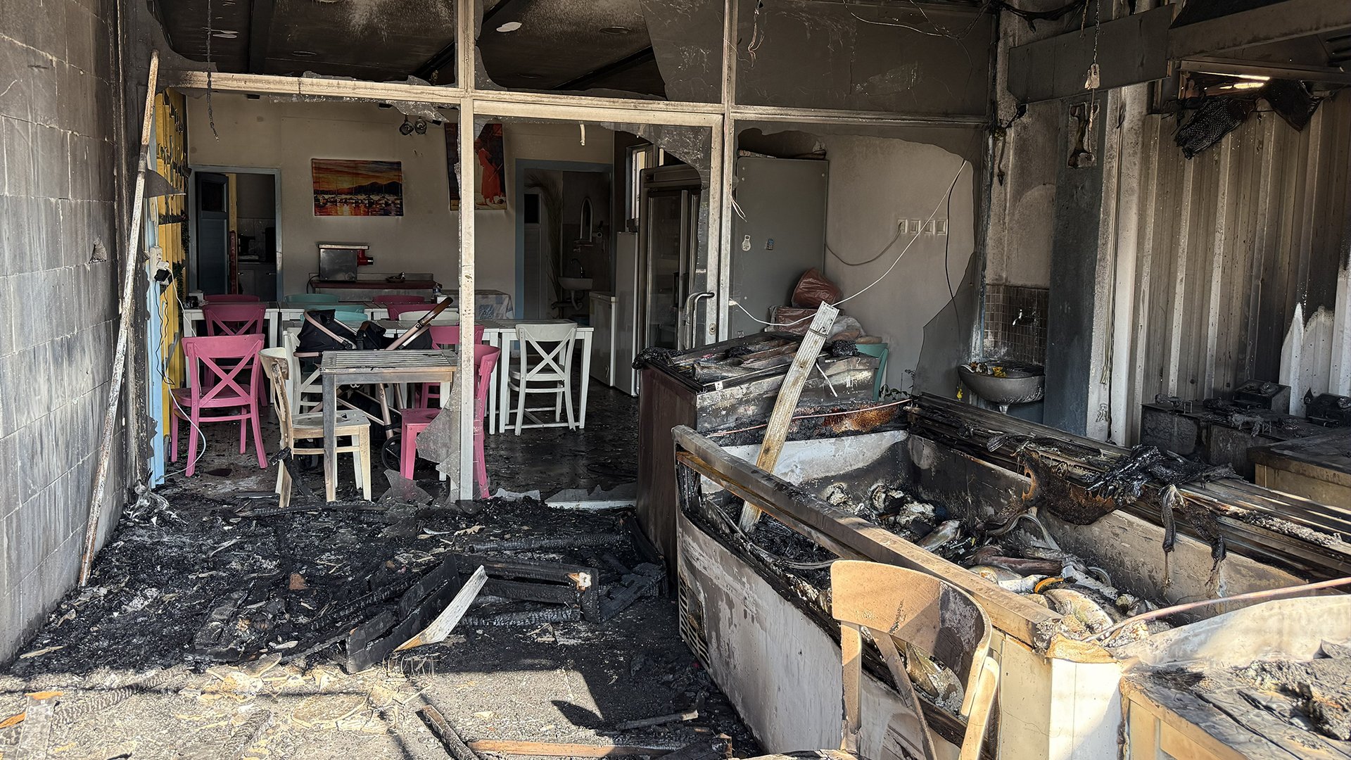 Denizli Haber Balıkçı Yangını2