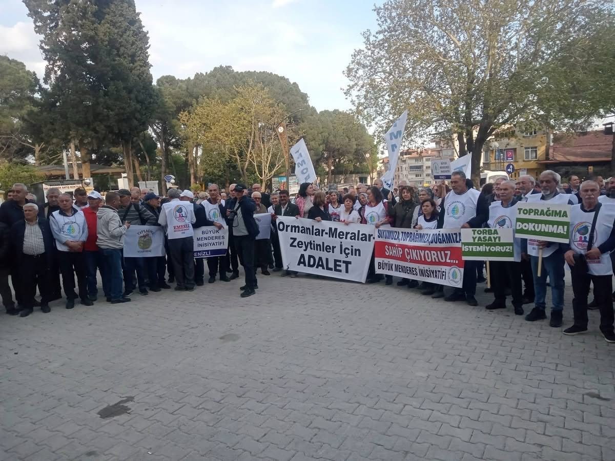 Denizli Haber Buldan’da Maden Arama Çalışmalarına Protesto