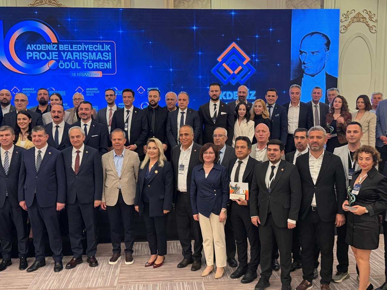 Denizli Haber Çameli Belediyesi’ne Akdeniz Belediyeler Birliği’nden Katılım Ödülü