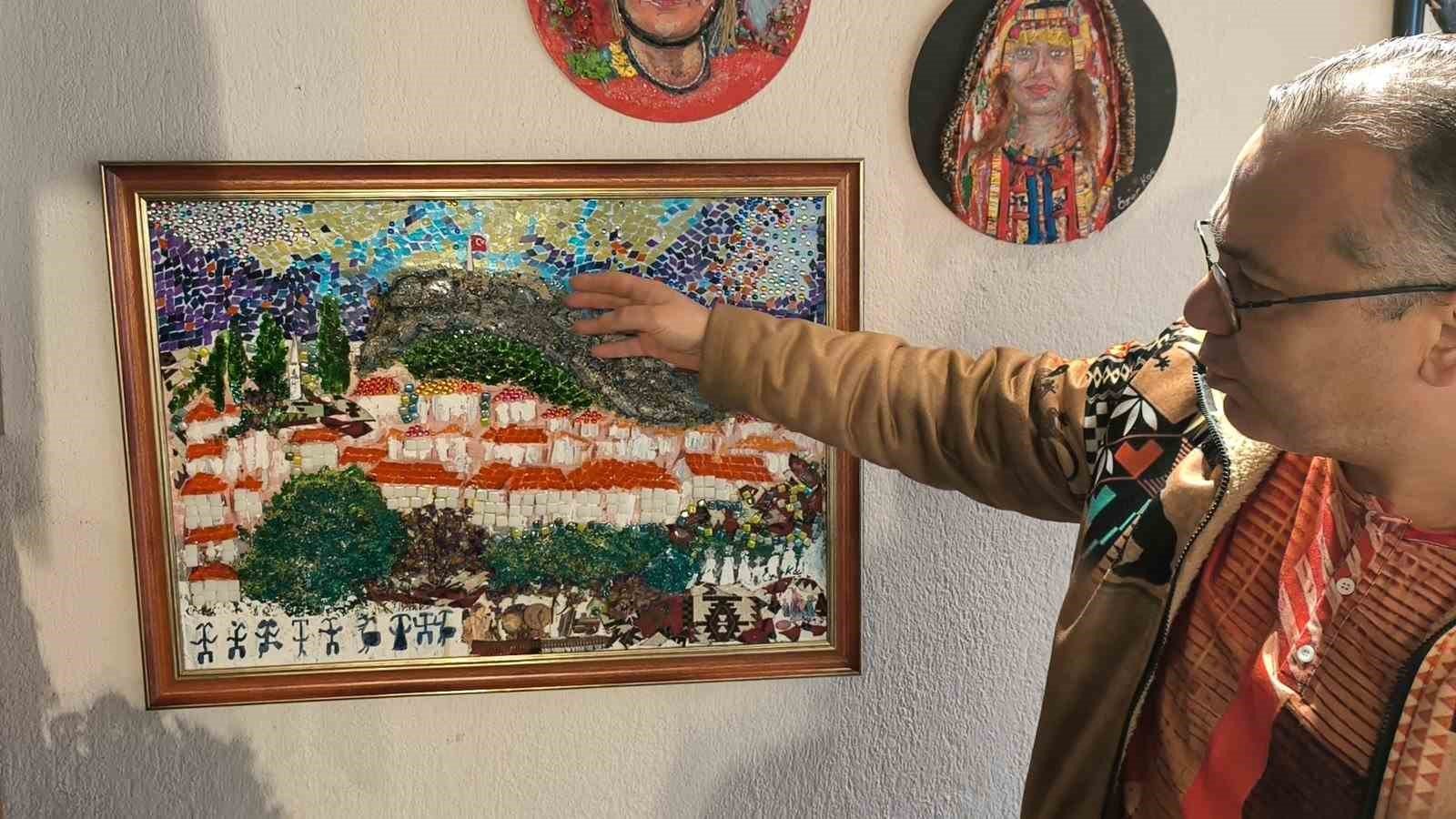 Denizli Haber Çöpten Sanat Üretiyor