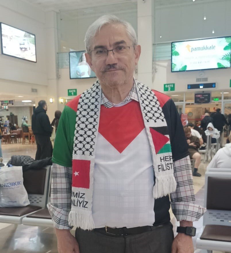 Denizli Haber Denizlili Gönüllü Salih Tekin Sumud Filosuna Katılmak Için İtalya’da2