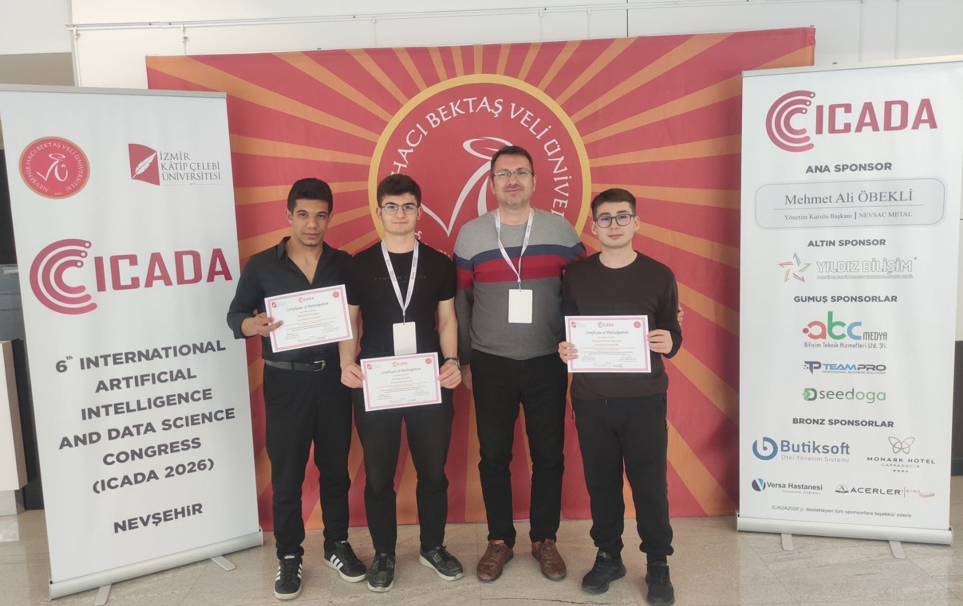 Denizli Haber Denizli’nin Meslek Liseli Gençleri Uluslararası Kongrede Makale Sundu