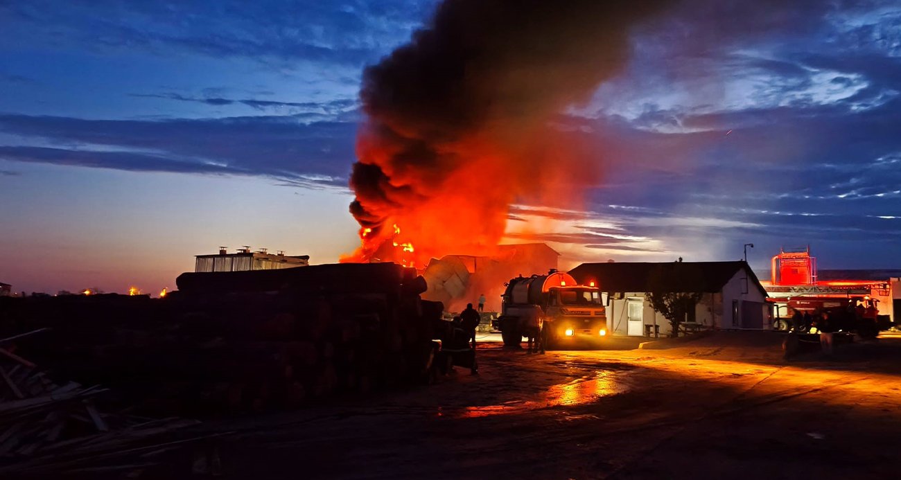Denizli Haber Edirne Yangın