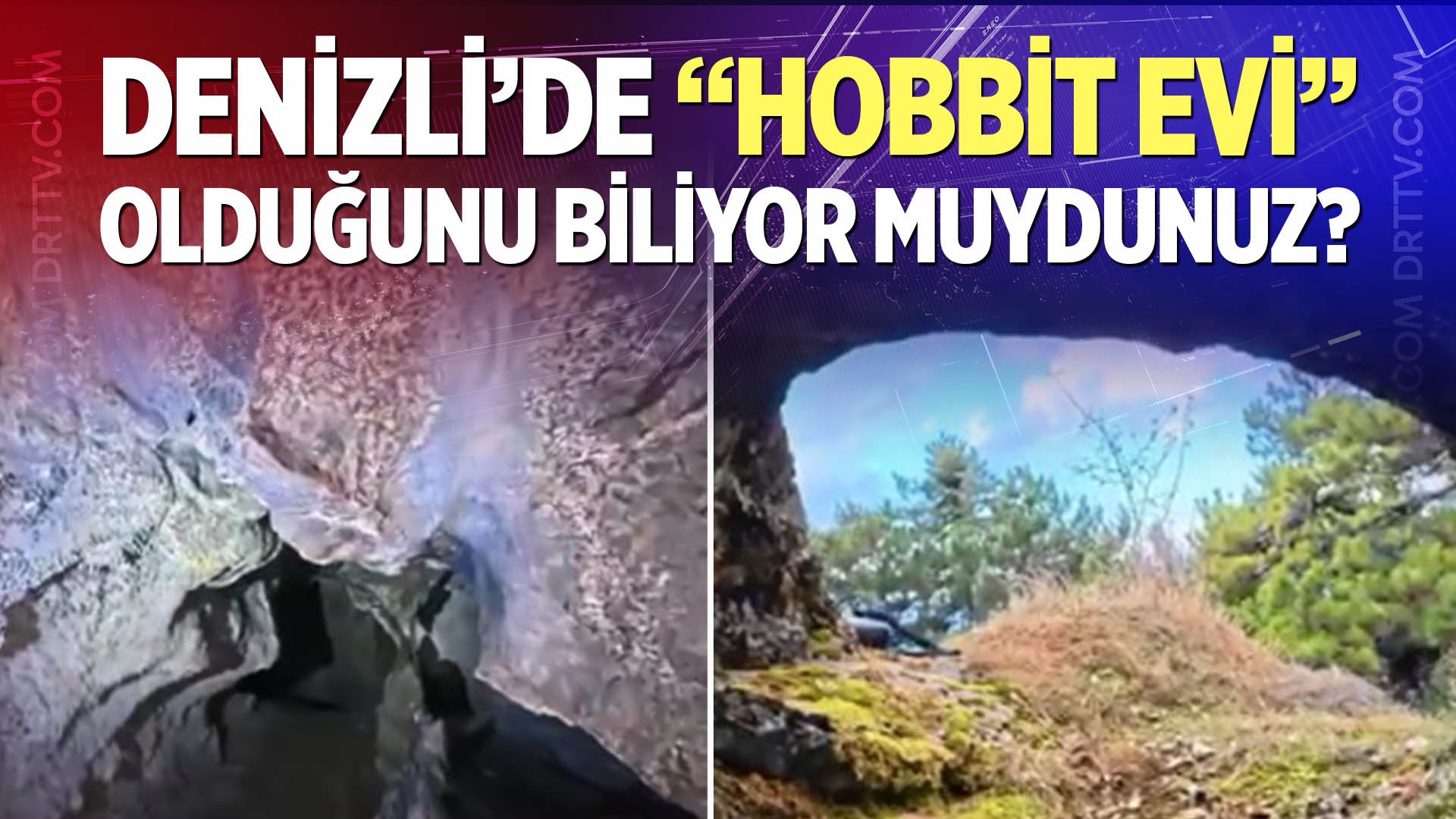 Denizli'de "Hobbit evi" olduğunu biliyor muydunuz?