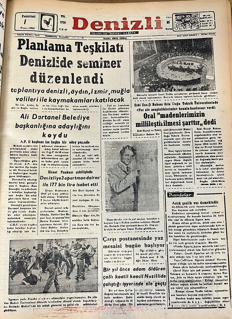 Denizli Haber Tarıhte 1 Nisan