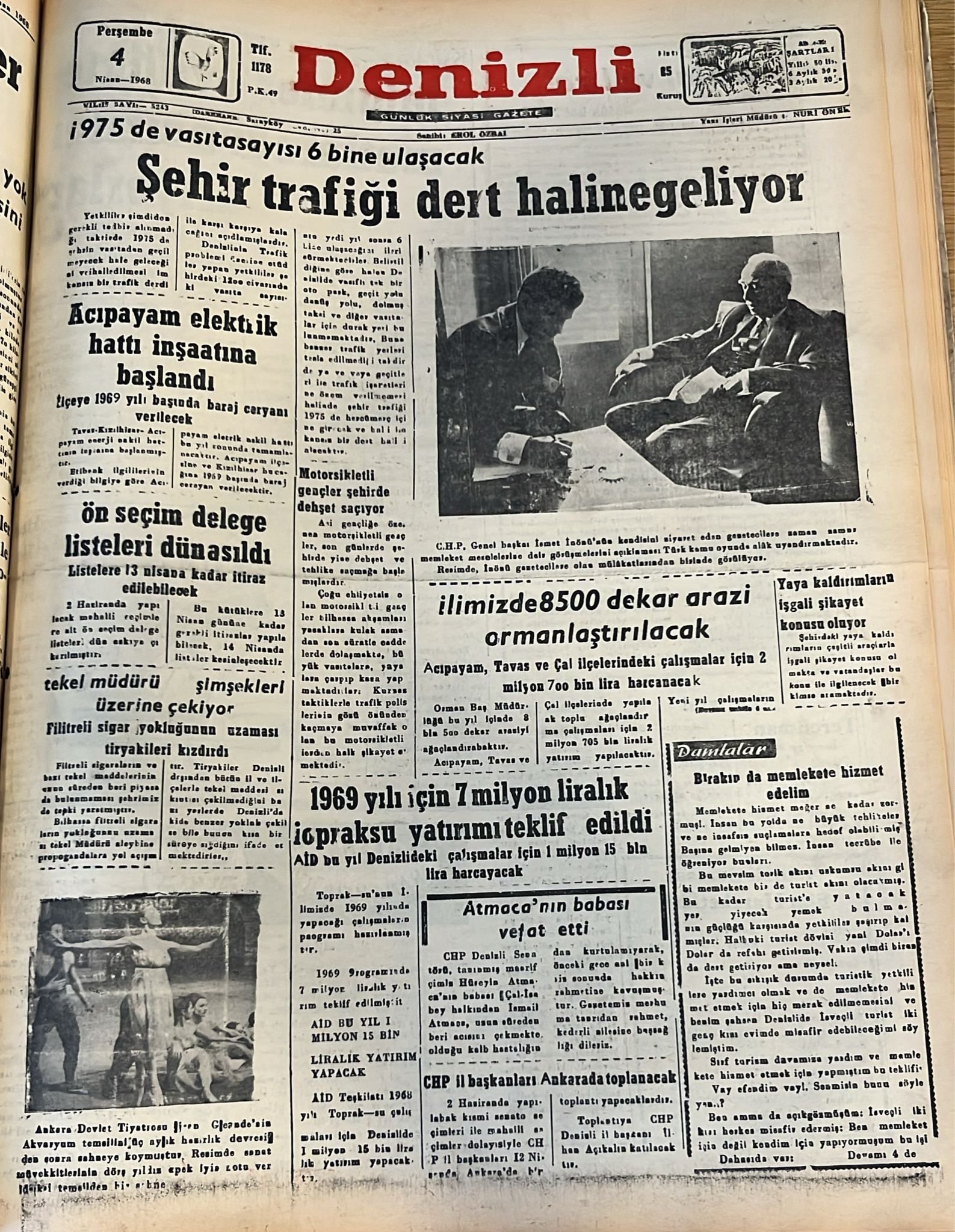 Deni̇zli̇ Haber Tari̇hte Bugun 4 Ni̇san-1