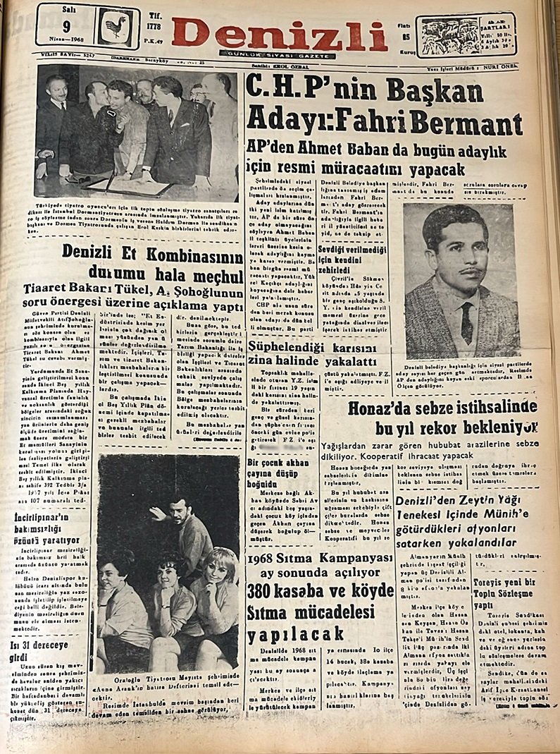 Denizli Haber Tarihte Bugün 9 Nisab