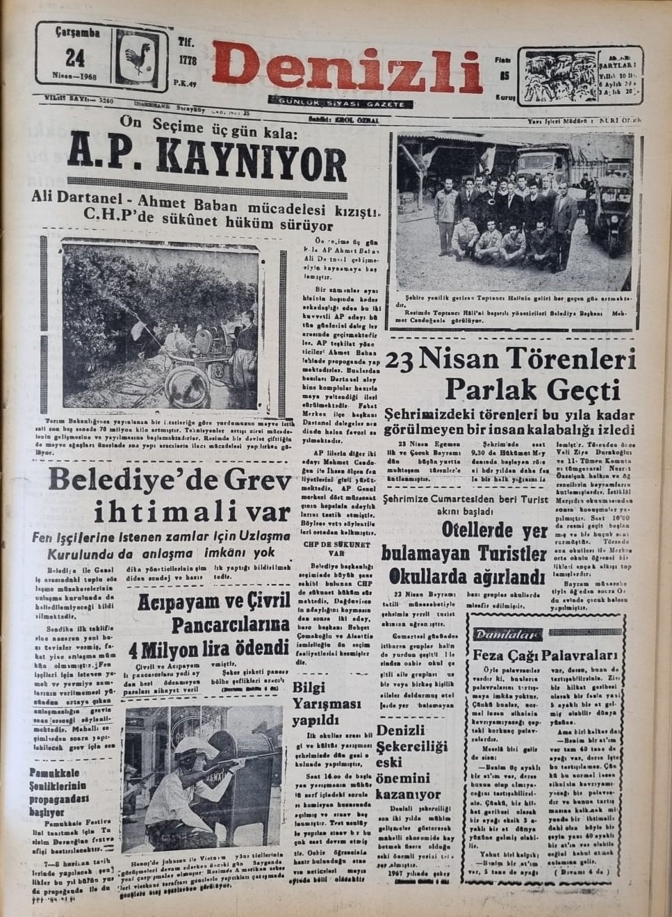 Denizli Haber Tarihtebugün23