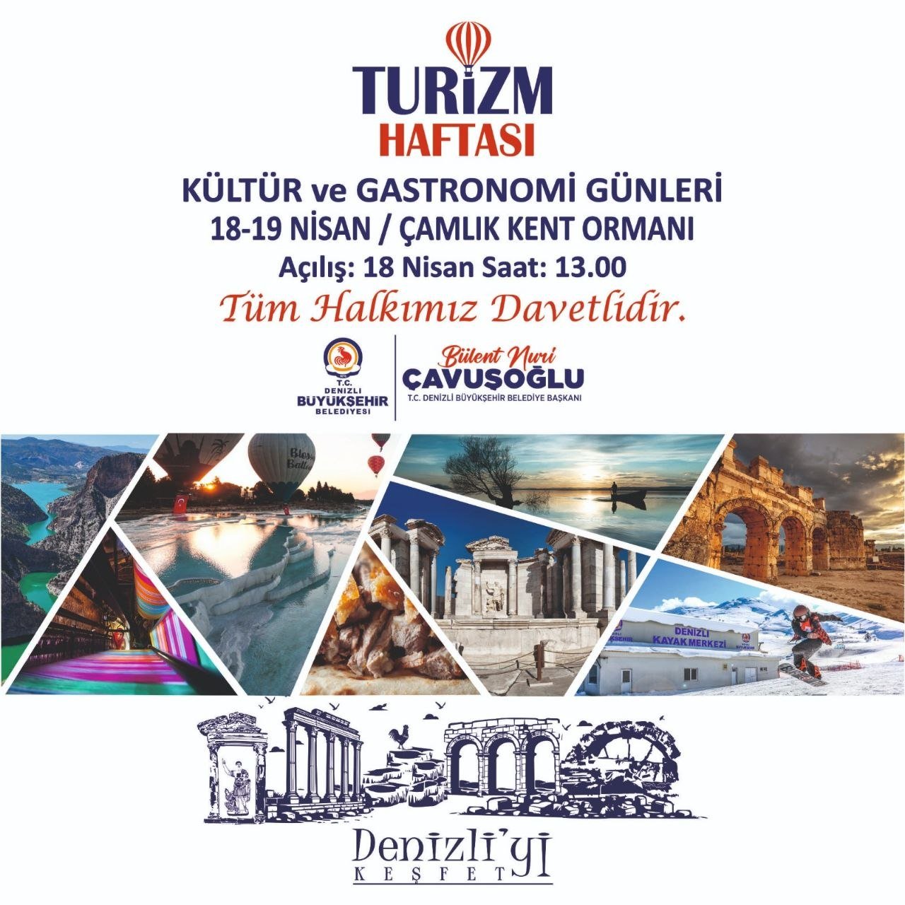 Denizli Haber “Turizm Haftası Kültür Ve Gastronomi Günleri” Başlıyor (1)