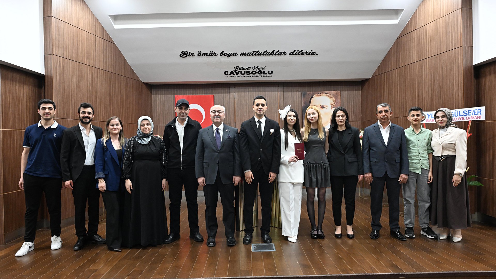 Denizli Haber Vali Köşger Nikah Şahidi