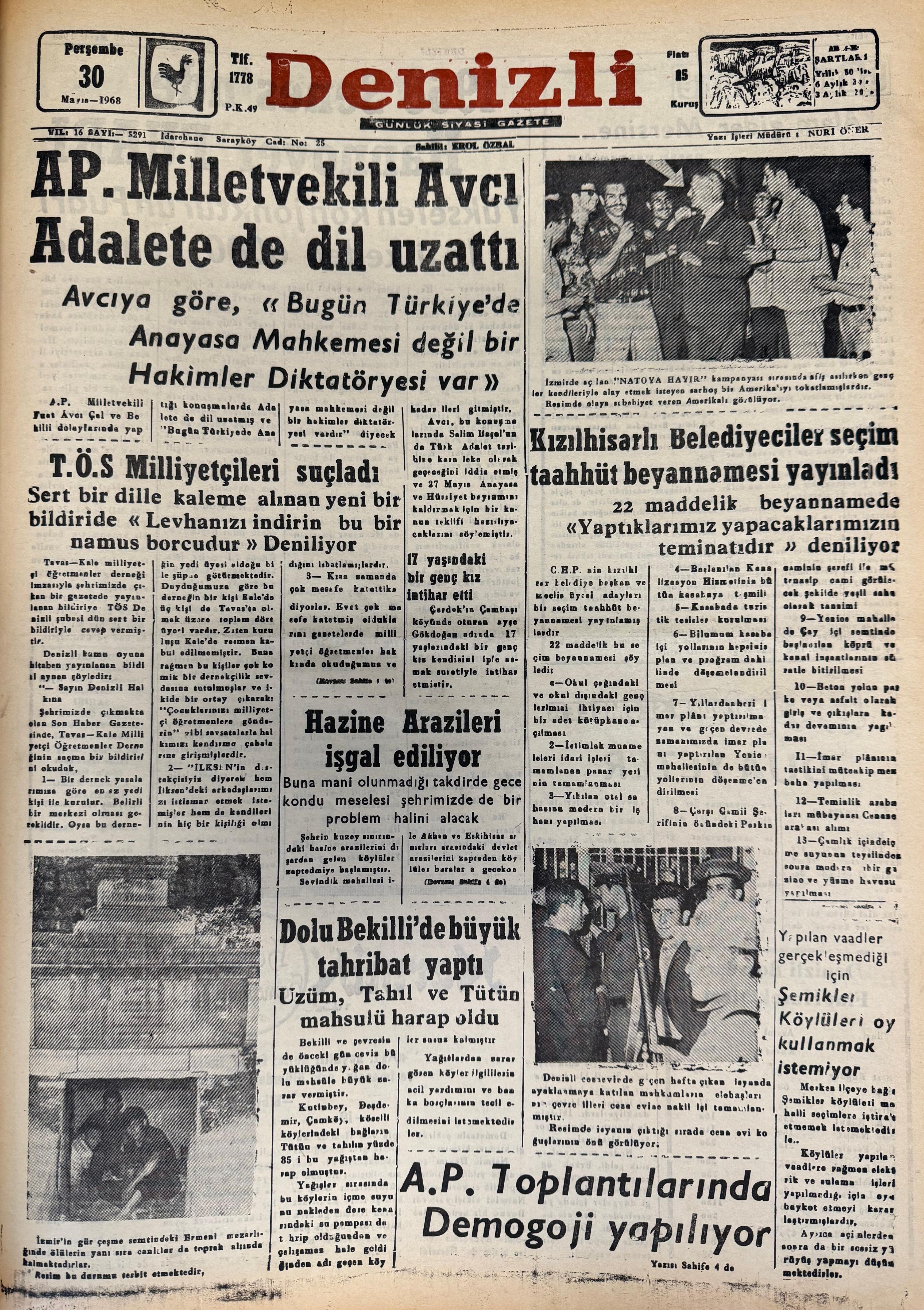 30 Tari̇hte Bugün