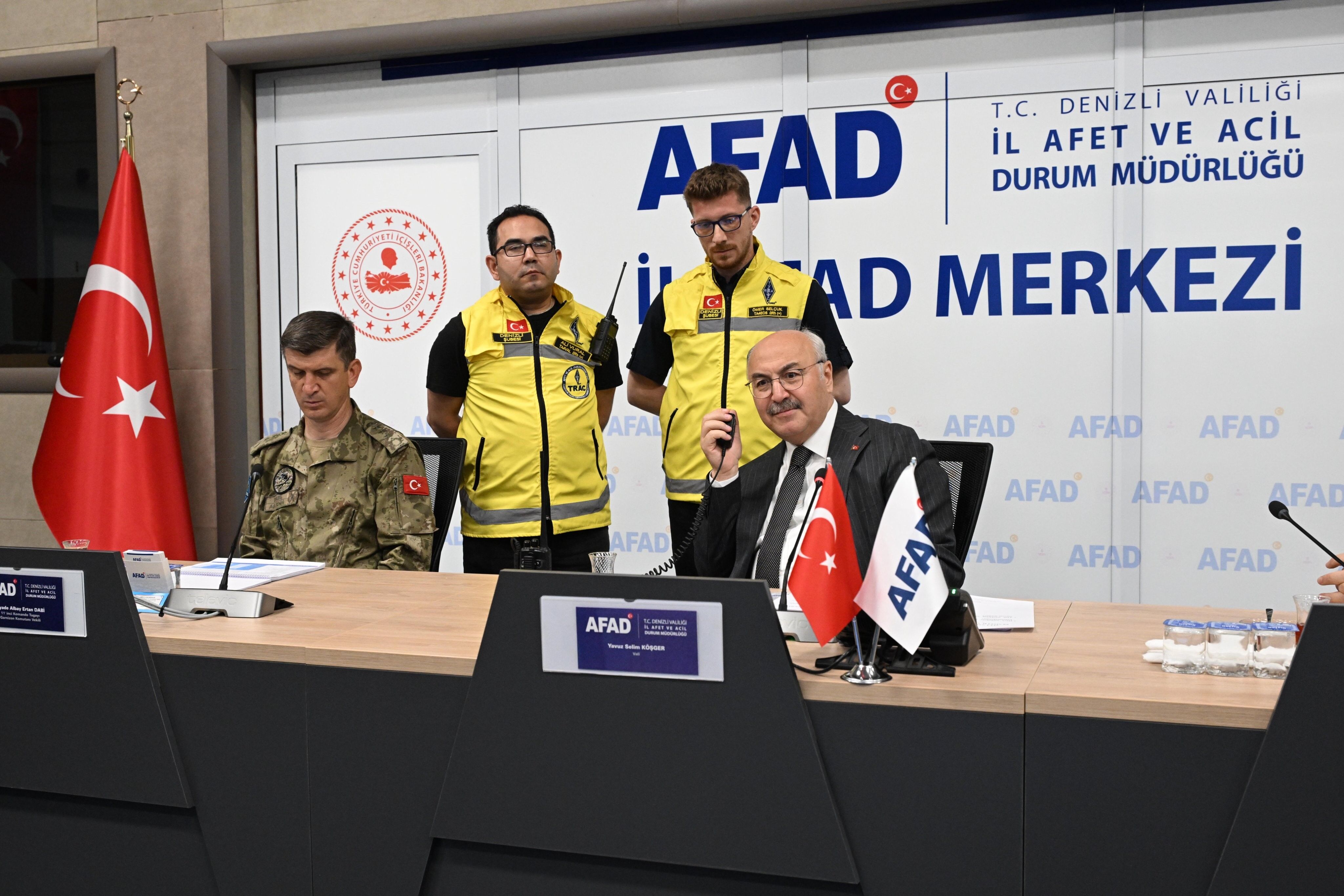 Denizli Aber Denizli’de 5,6 Büyüklüğündeki Deprem Senaryonu Canlandırıldı