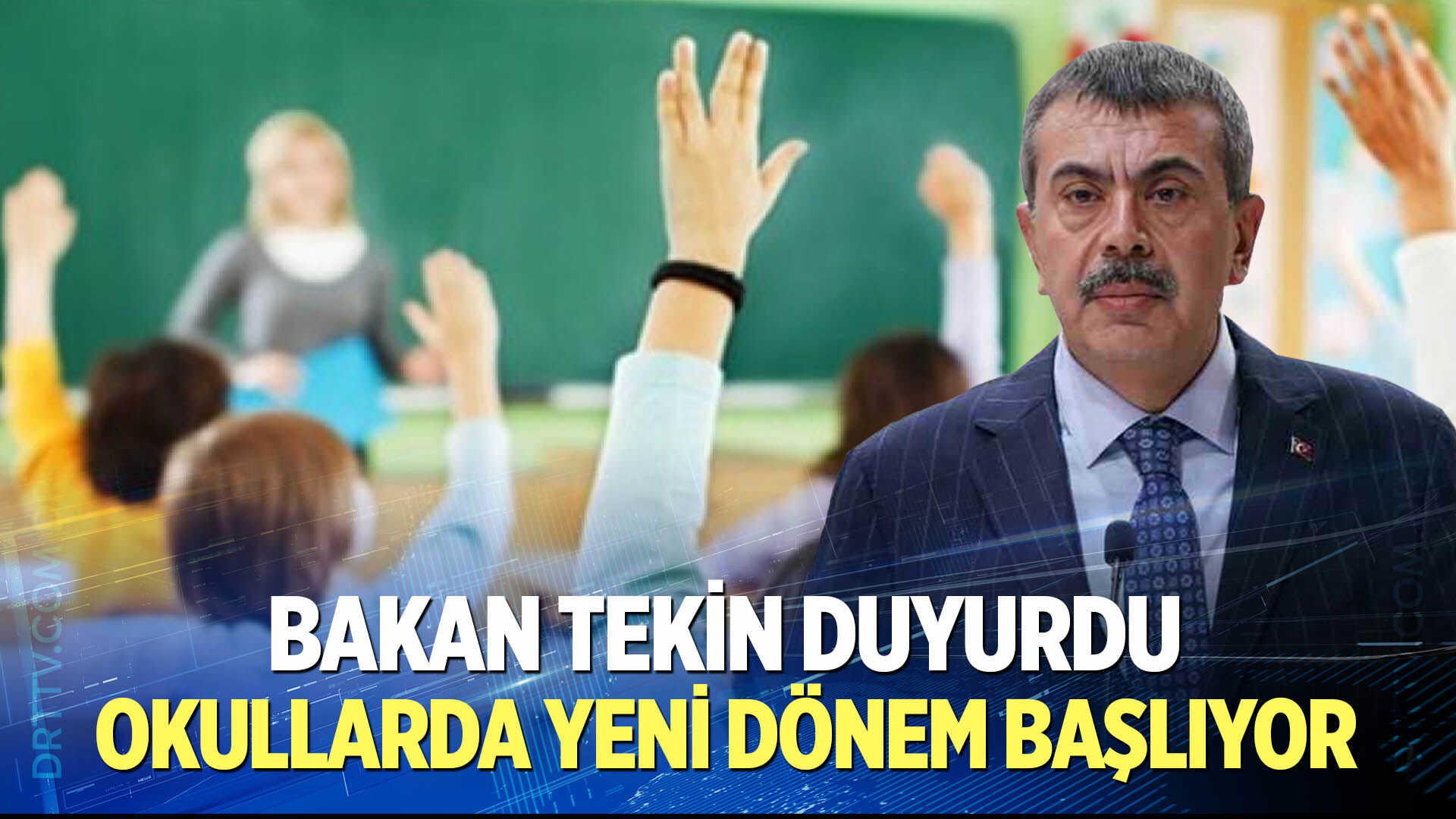 Okullarda yeni dönem başlıyor