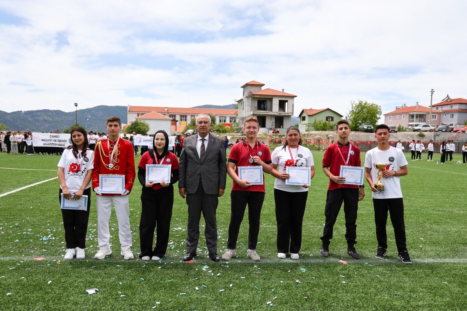 Denizli Haber Çameli'de 19 Mayıs Atatürk'ü Anma, Gençlik Ve Spor Bayramı Coşkuyla Kutlandı5