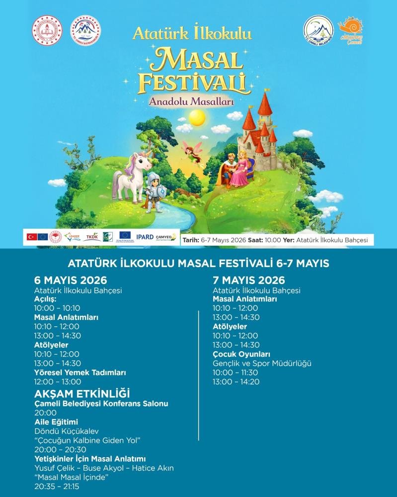 Denizli Haber Çameli’nde Masal Festivali Başlıyor