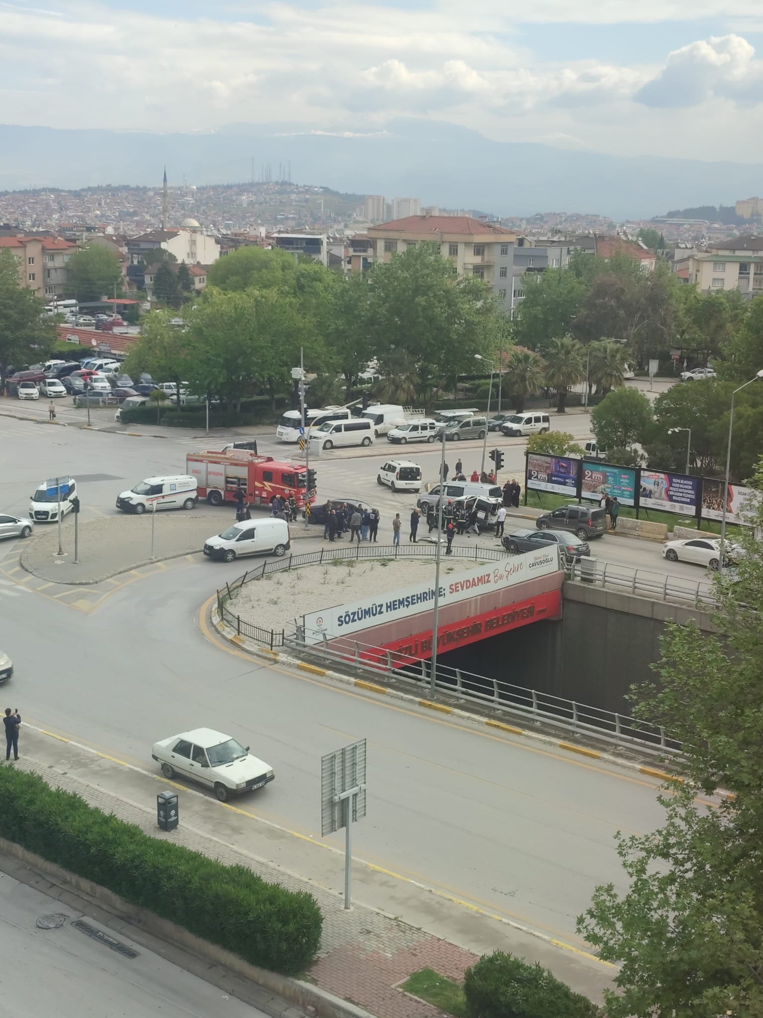 Denizli Haber Deliktaş Kaza (3)