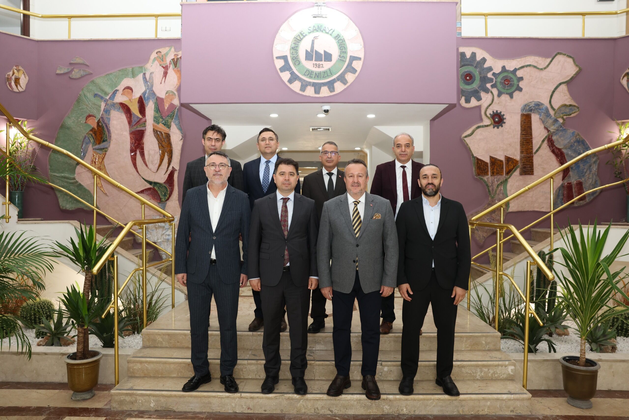 Denizli Haber Deni̇zli̇ Defterdari'ndan Deni̇zli̇ Osb Yöneti̇mi̇ne Tebri̇k Zi̇yareti̇2