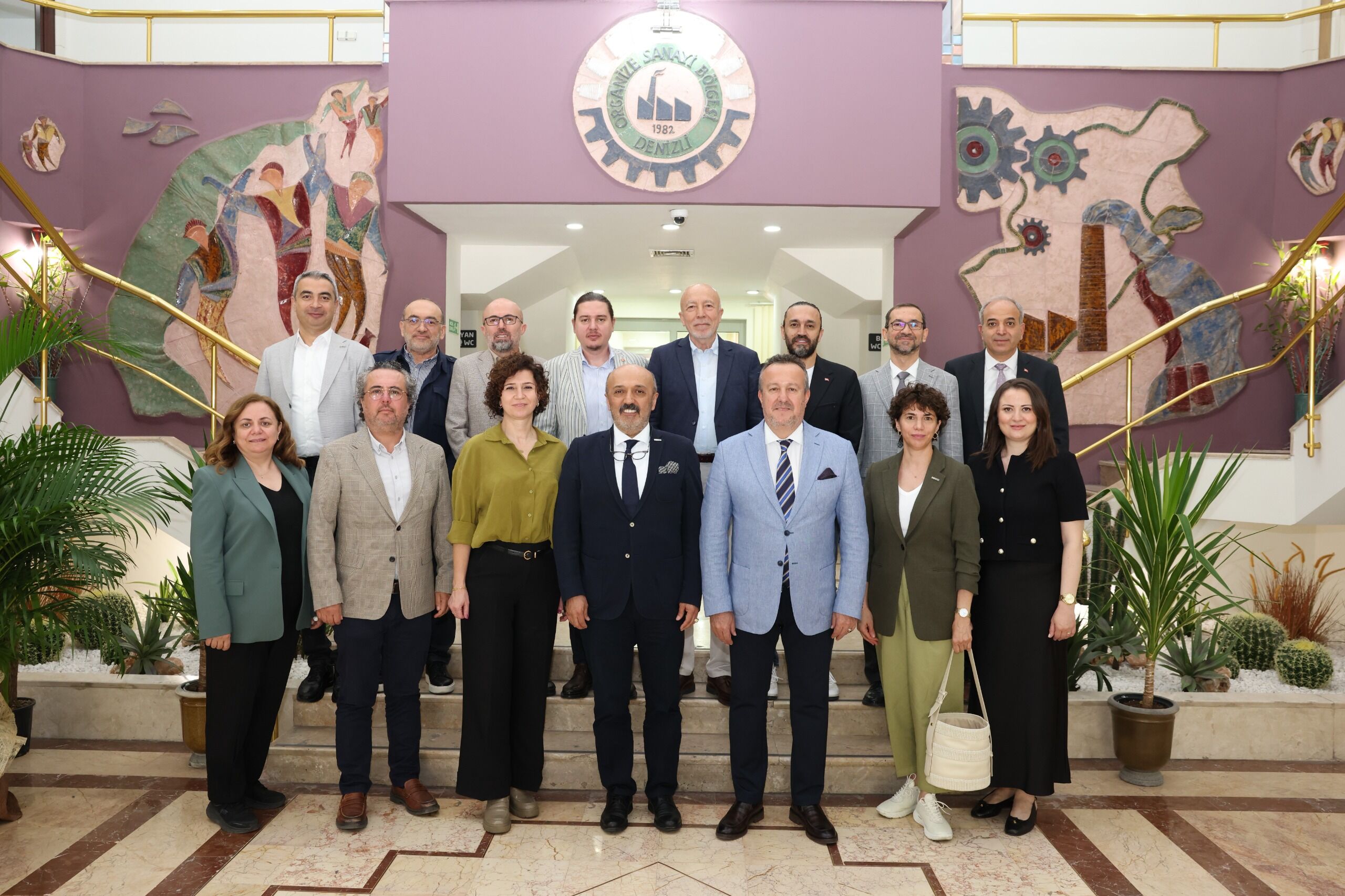 Denizli Haber Deni̇zli̇ Osb Yöneti̇mi̇ Desi̇ad'i Ağirladi2