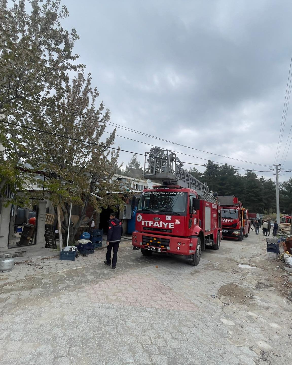 Denizli Haber Işyeriyangın