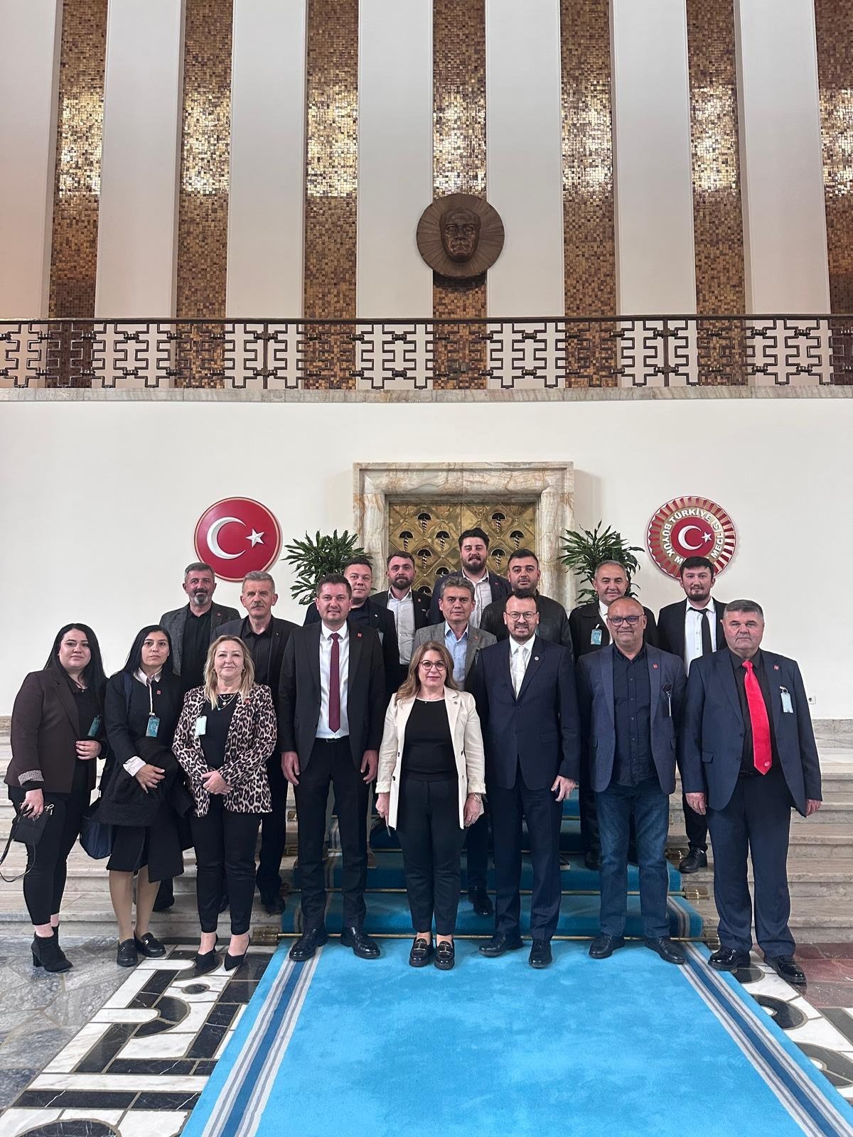 Denizli Haber Karaca Ve Arpacı Chp Çal İlçe Örgütü’nü Tbmm’de Ağırladı2