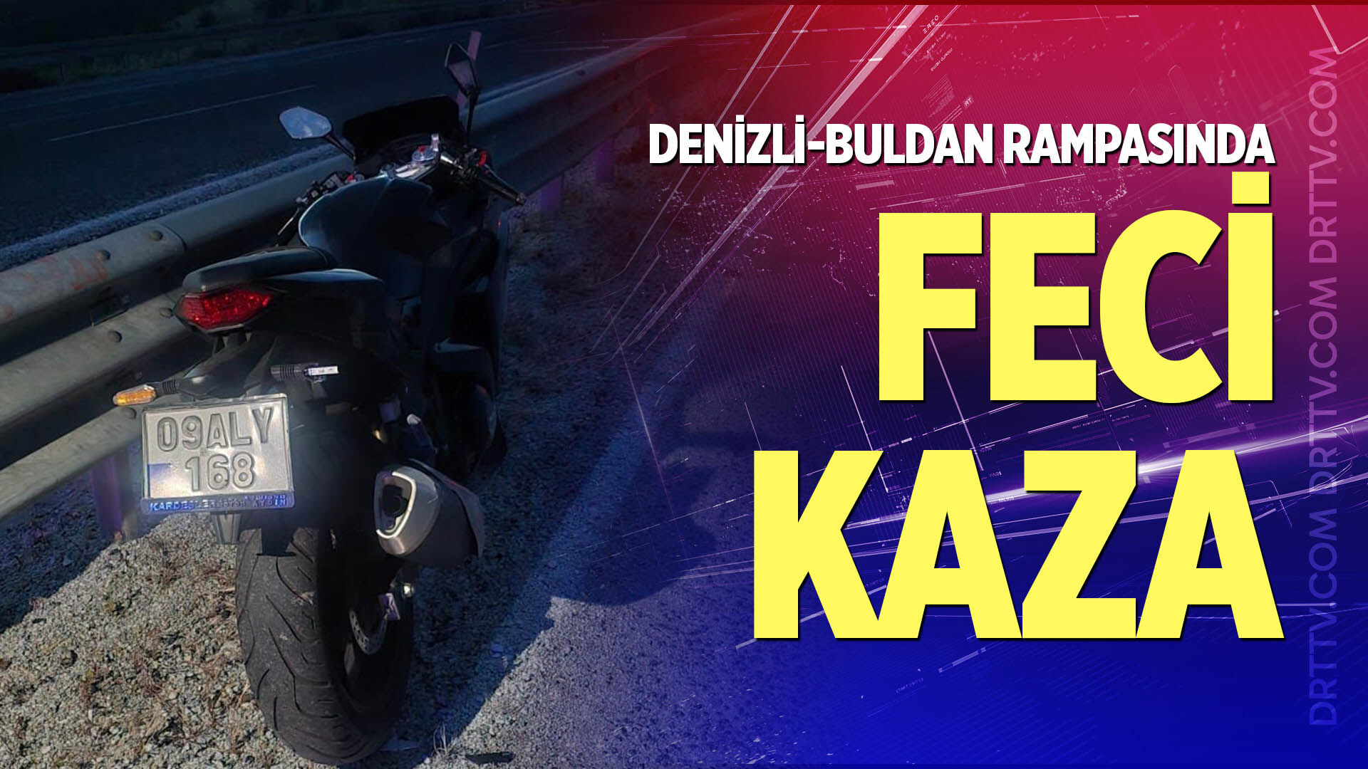 Denizli-Buldan rampasında feci kaza