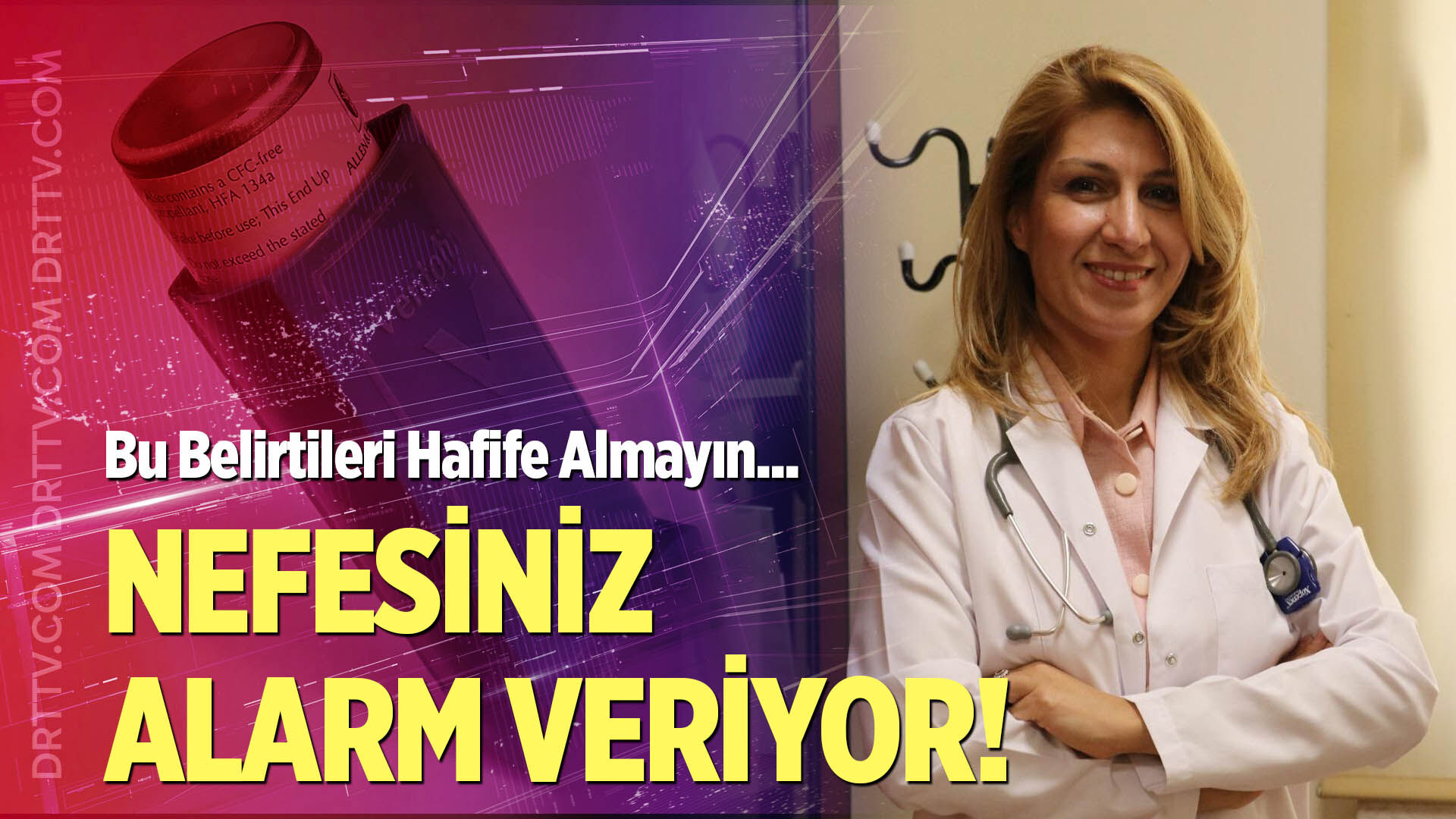 Astım hastalığında bilinmesi gerekenler...