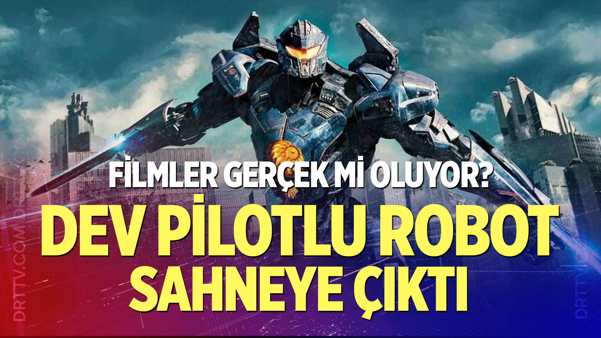 Dev Pilotlu Robot Sahneye Çıktı
