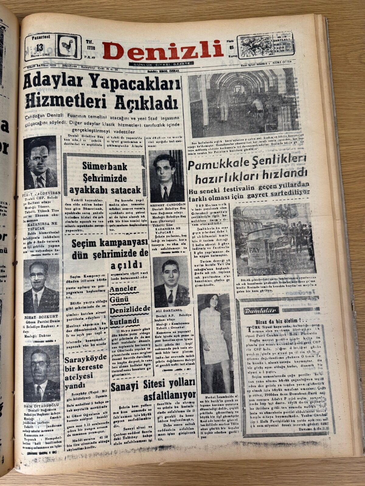 Denizli Haber Tarihte Bugun13-1