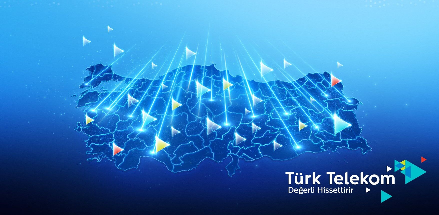 Türk Telekom 81 ili fiber ağlarla örüyor