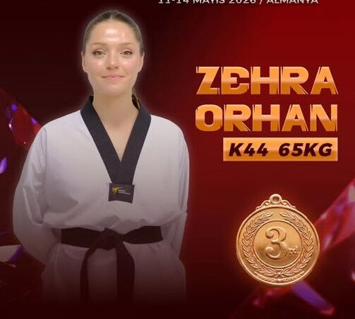 Denizli’nin Gururu Zehra Orhan Avrupa’yı Salladı! Bronz Madalya Bizim
