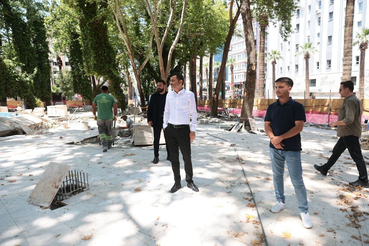 Başkan Çavuşoğlu’ndan Candoğan Parkı’na Yerinde Inceleme (2)