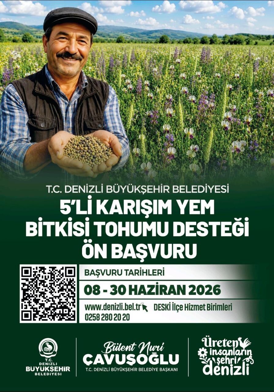 Denizli Büyükşehir’den Yem Maliyetlerine Karşı Güçlü Hamle