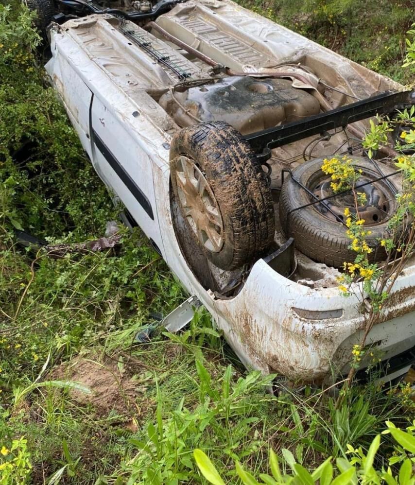Denizli Haber Burdurda Araç Takla Atarak Kaza Yaptı 2