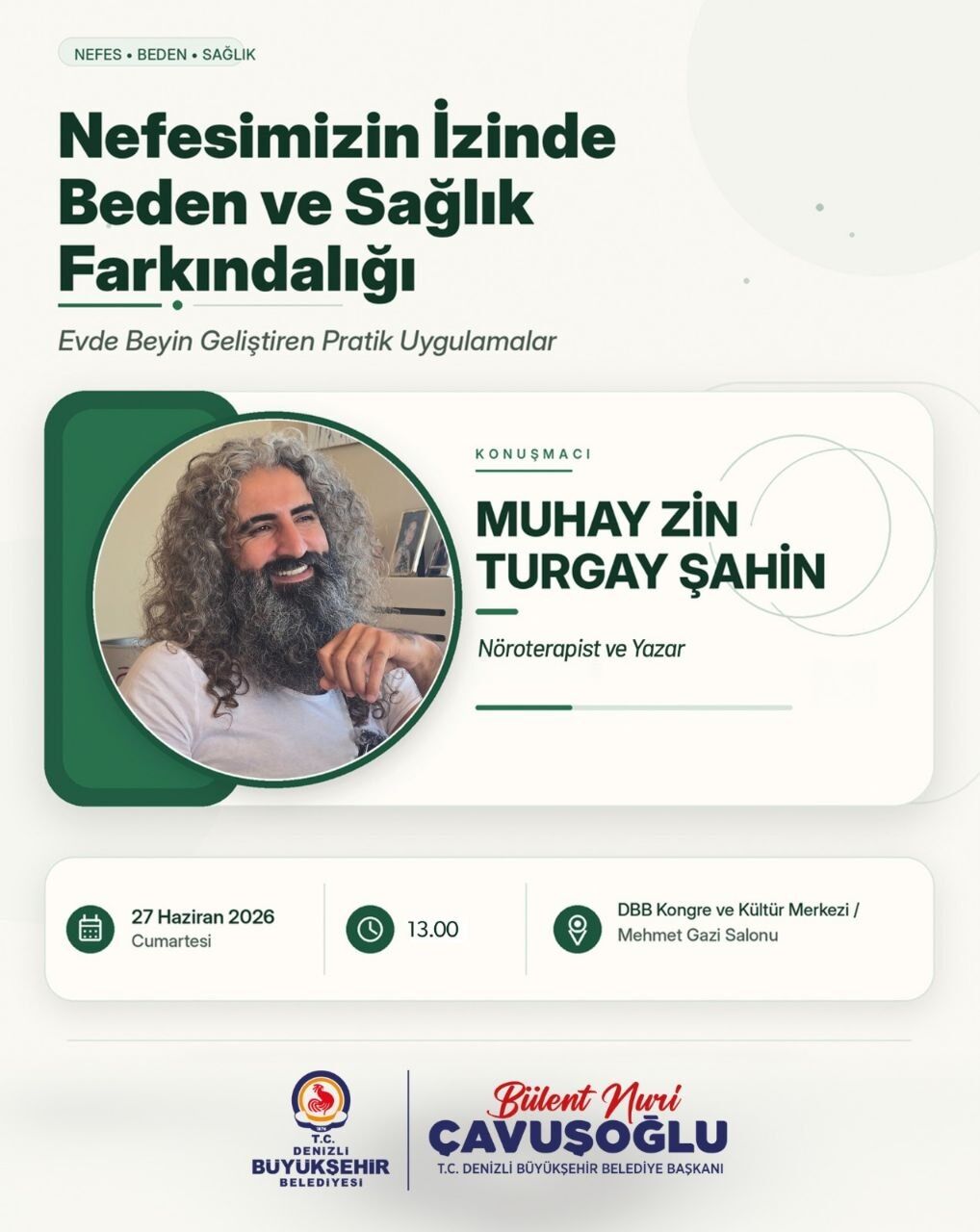 Denizli Haber Denizli Büyükşehir’den Sağlıklı Yaşama Nefes Olacak Söyleşi