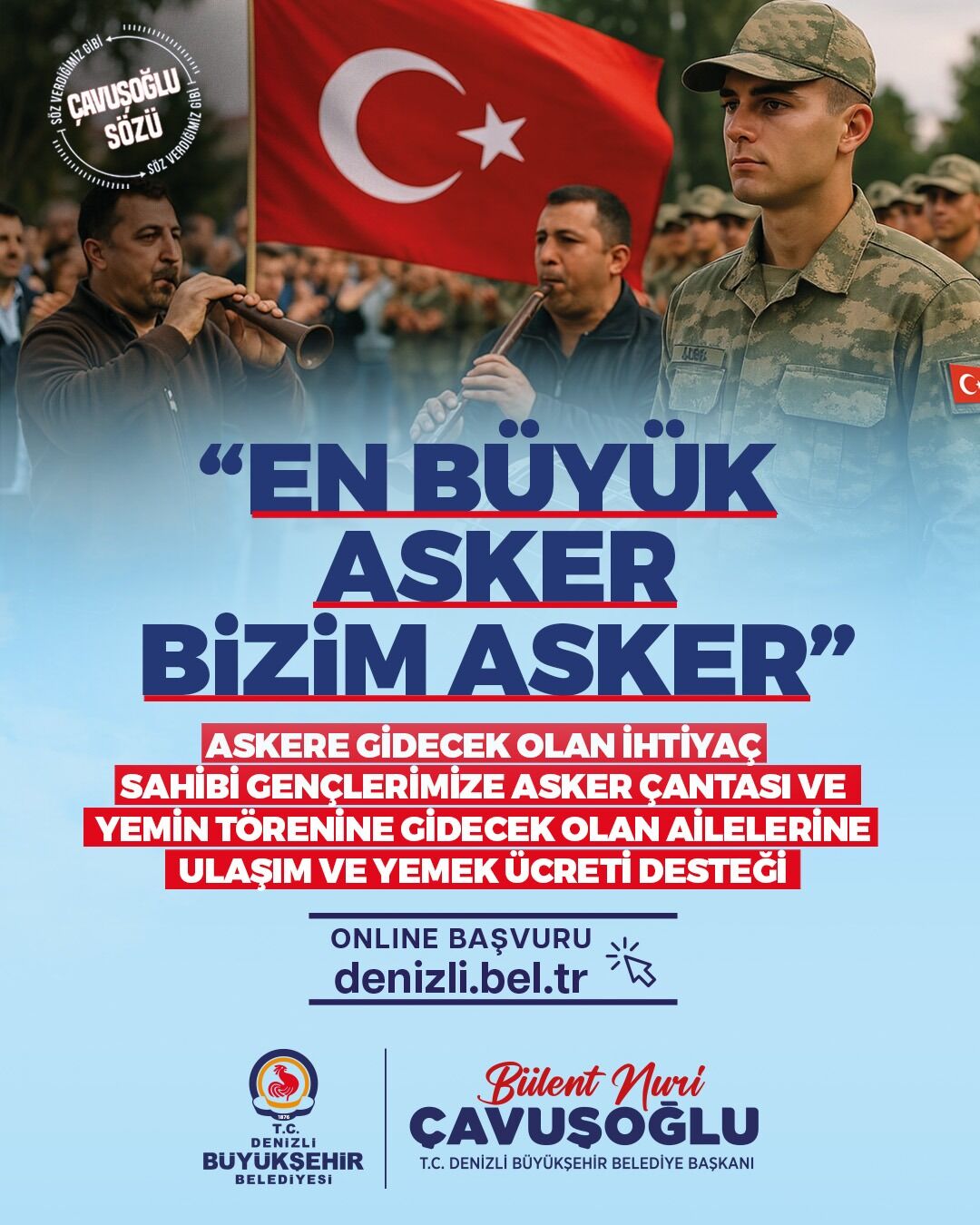 Denizli Haber En Büyük Asker Bizim Asker Projesi Sürüyor