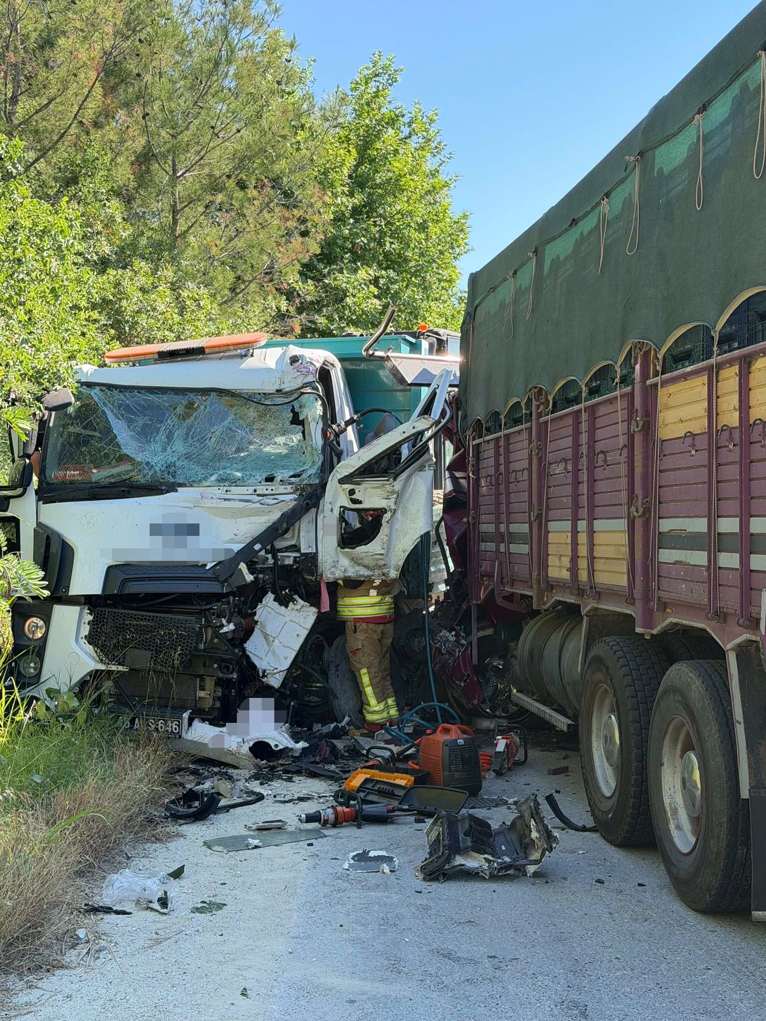 Denizli Haber Kazaa Kamyon (2)