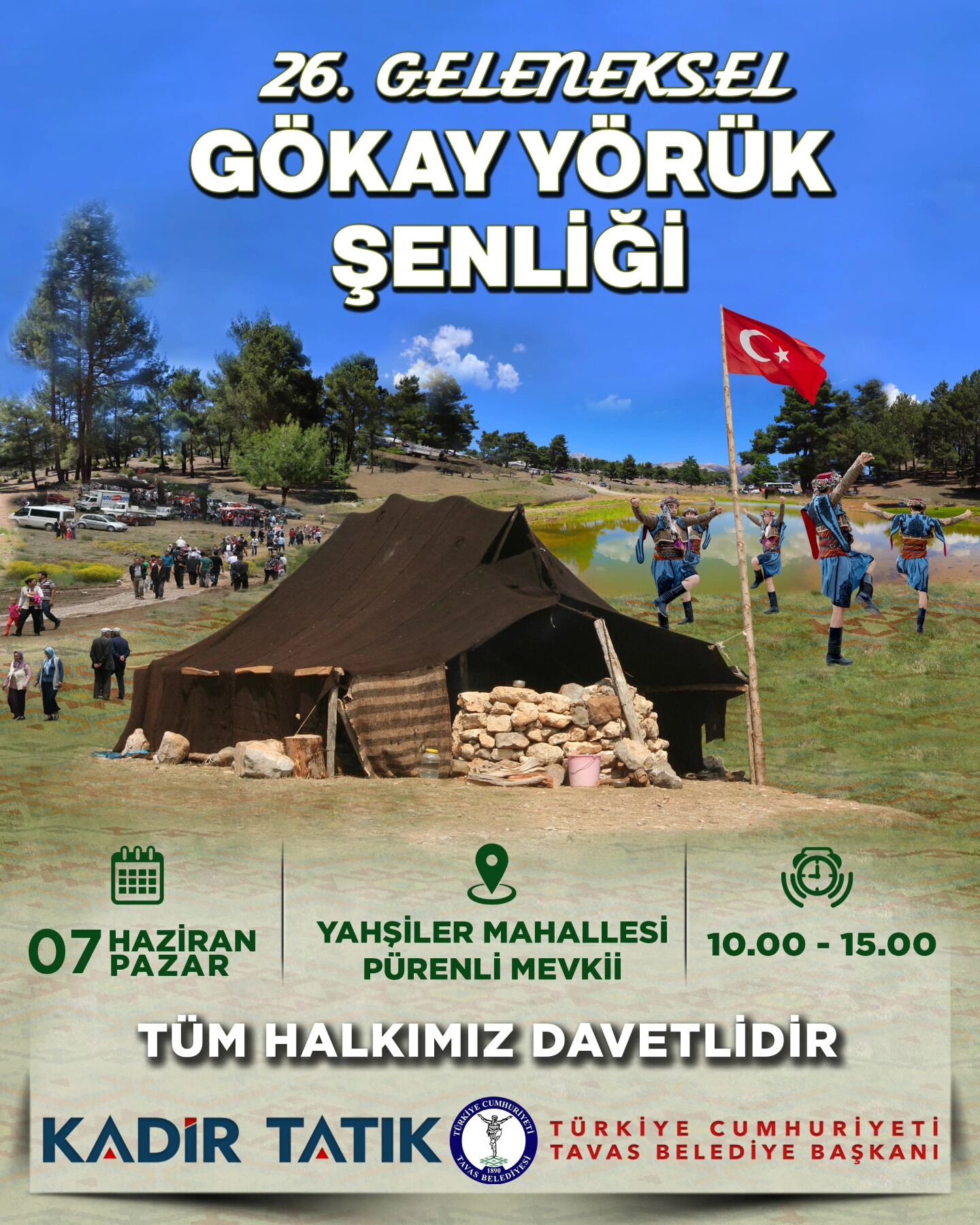 Denizli Haber Tavas Yörük Şenliği (3)