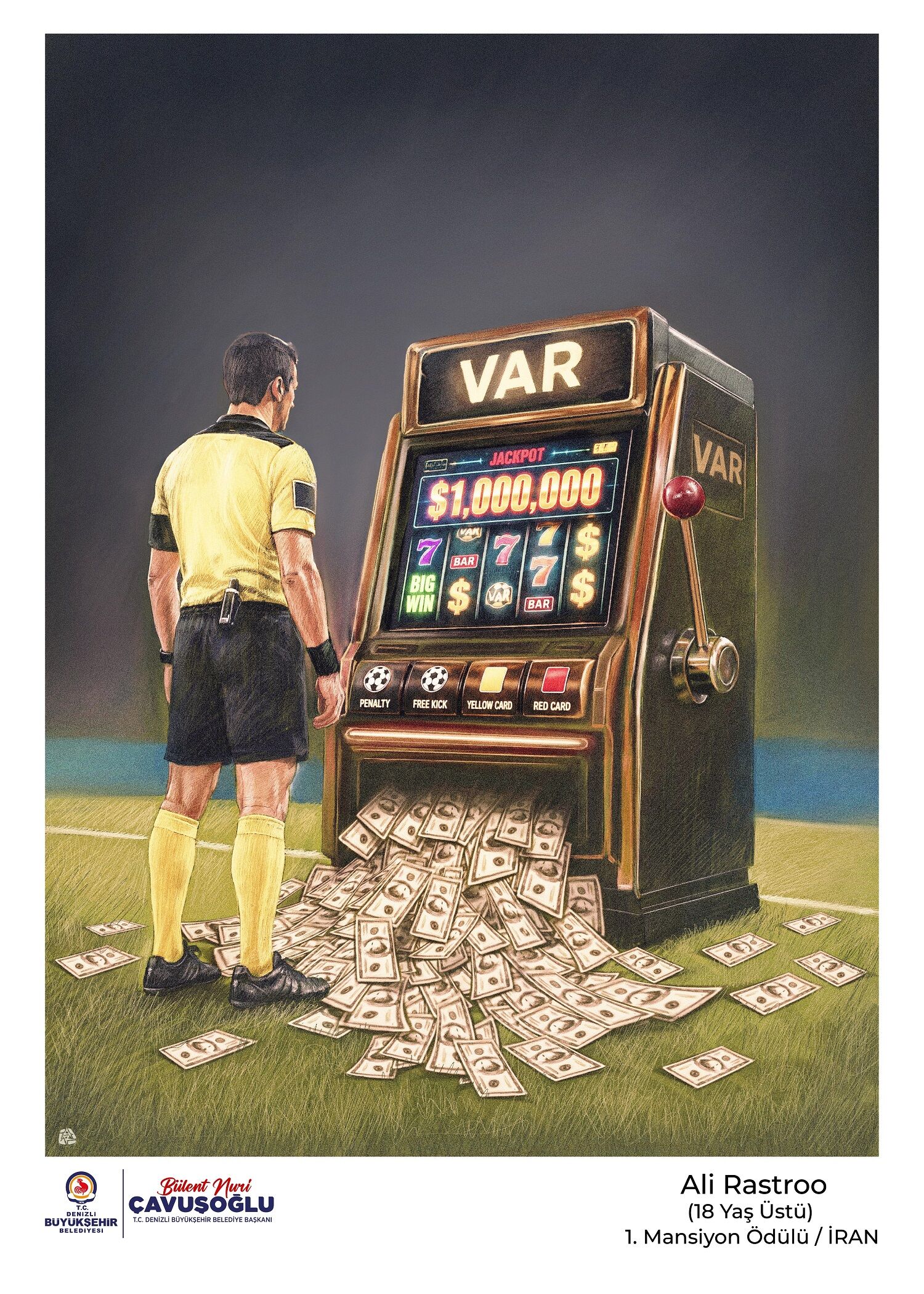 Karikatür Yarismasi Mansiyon 1.