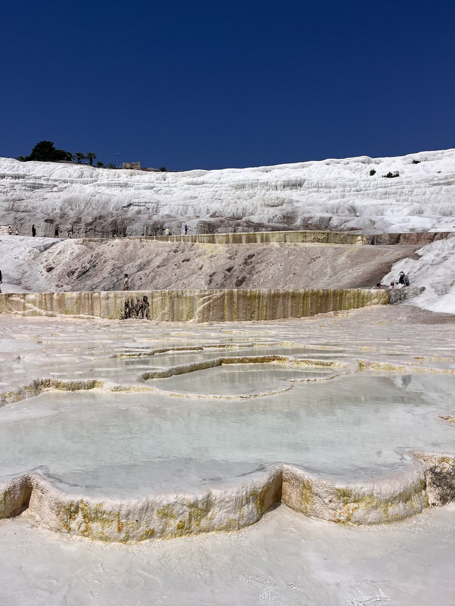 Beyaz Cennet Pamukkale Beyazını Kaybediyor (4)