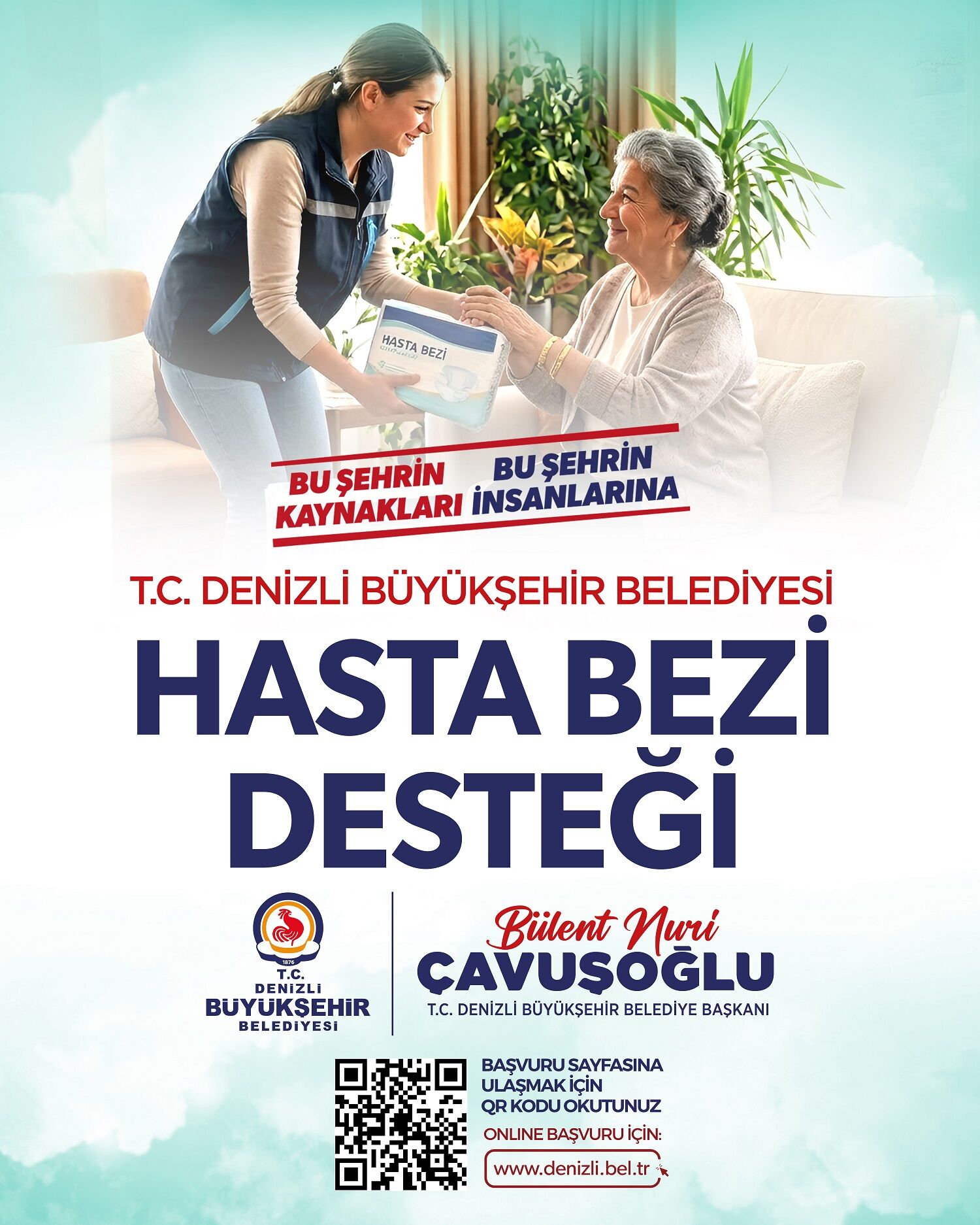 Büyükşehir Zor Günlerde Ailelerin Yanında (1)