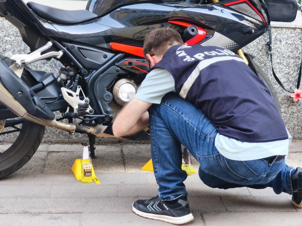 Denizli Haber Acemi Kundakçı Motosikleti Yakamadı5